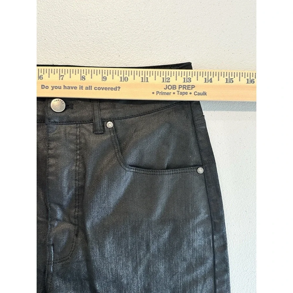 Empyre Tori Black Coated Women's Denim Jeans Size 4‎ Skater Streetwear Grunge
